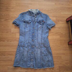 Y2K era FOXY JEANS denim mini dress